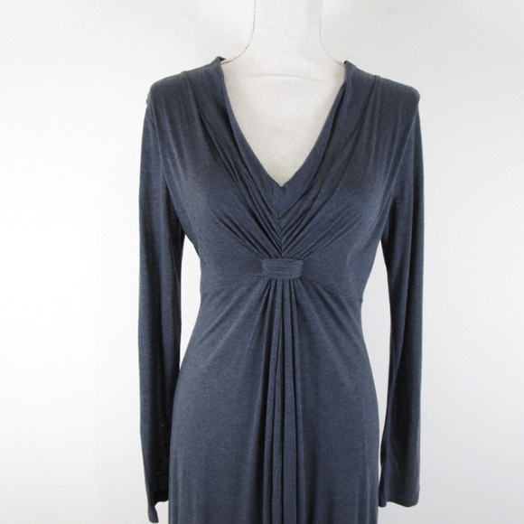 BODEN Midi Dress in Charcoal Grey Size 6L - Picture 3 of 15